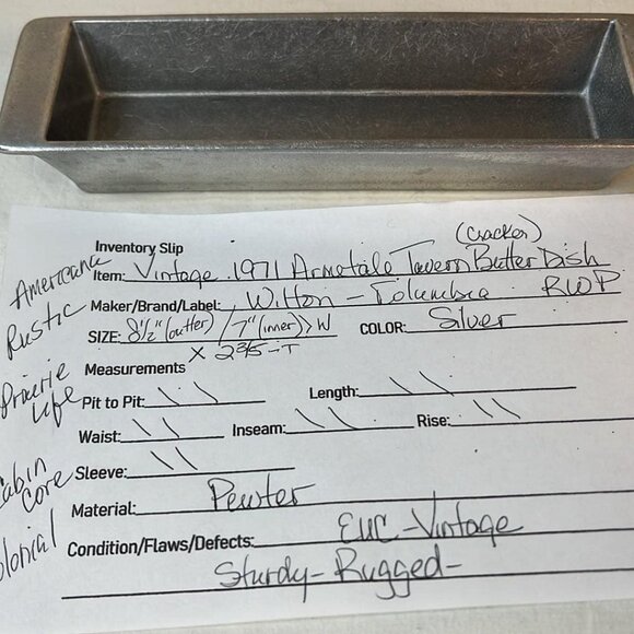 Vintage Wilton Armetale Tavernware Cracker Tray Pubware Renaissance Man Cave - Picture 2 of 5